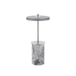 Umage Asteria Move Draagbare Lamp Mini Grijs Marmer/Staal