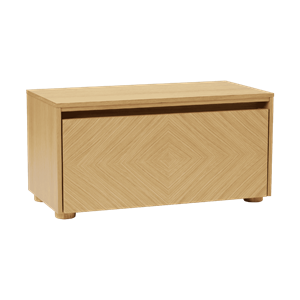 Umage Hideaway Grid Kast met Deur en Plank Eiken