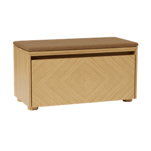 Umage Hideaway Grid Kast met Deur en Plank Eiken/suikerbruin