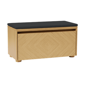 Umage Hideaway Grid Kast met Deur en Plank Eiken/schaduw
