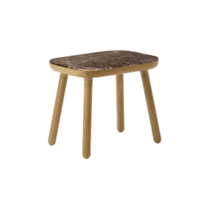 Umage Paff Bijzettafel Hoog Eiken/Emperador