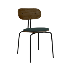 Umage Curious Eetkamerstoel Gerookt Eiken/ Zwart/Calm Seas