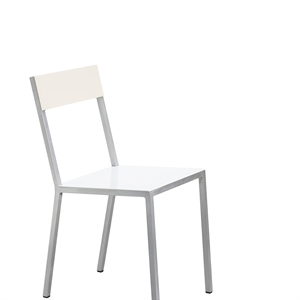 Valerie Objects Alu Eettafel Stoel Wit/Ivoor