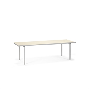 Valerie Objects Alu Eettafel 240x85 cm Ivoor