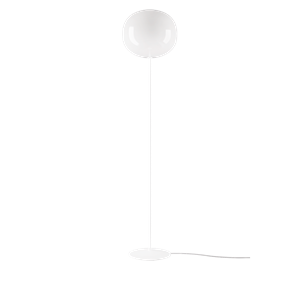 Lodes Volum 42 Vloerlamp Lang Glanzend Wit